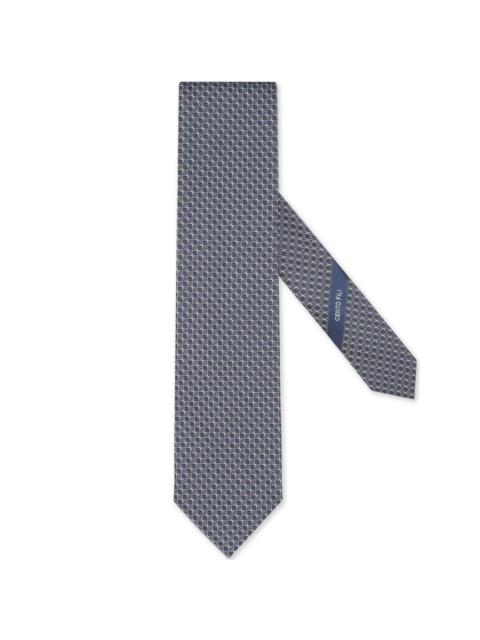 Cento Fili jacquard silk tie