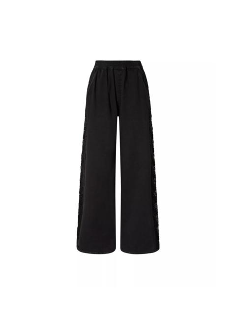 PINKO Black Lace Trousers