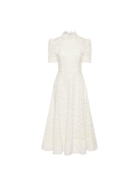 REBECCA VALLANCE Kitsu Short Sleeve Midi Dress