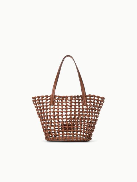 STAUD STAUD CARO BUCKET BAG TAN
