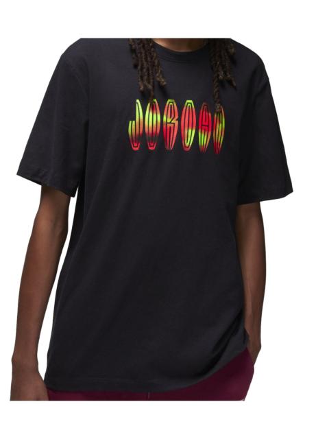 Jordan Air Jordan Flight Mvp T-Shirt "Black / Infrared 23 / Canyon Gold / Sail" DQ7366 011