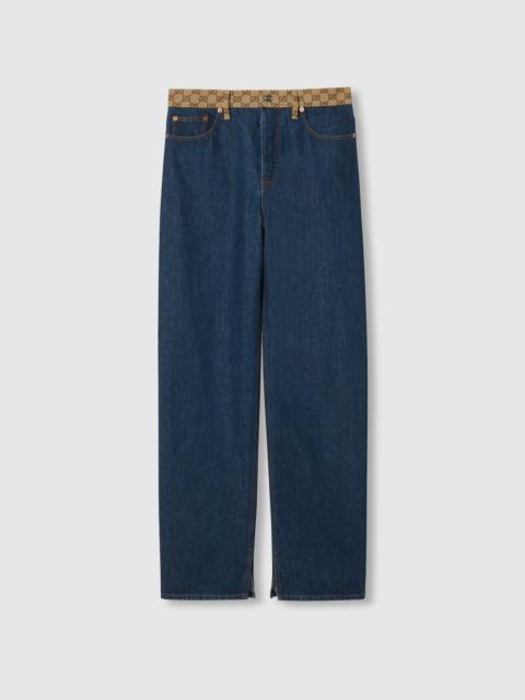GUCCI Boyfriend fit denim pant