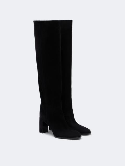 JIMMY CHOO Caly suede over-the-knee boots