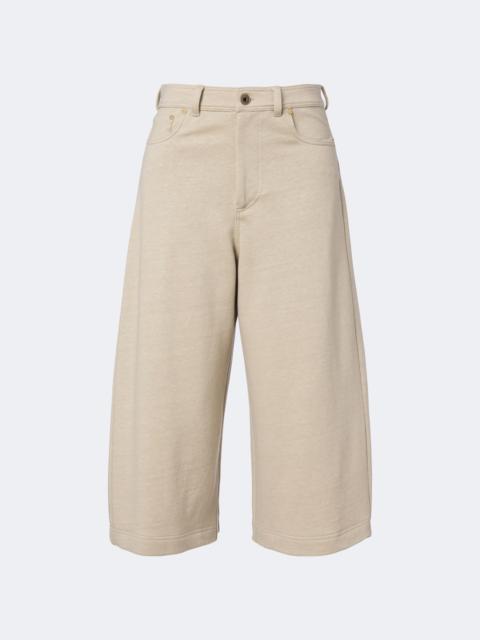 Brunello Cucinelli Cotton and linen culottes
