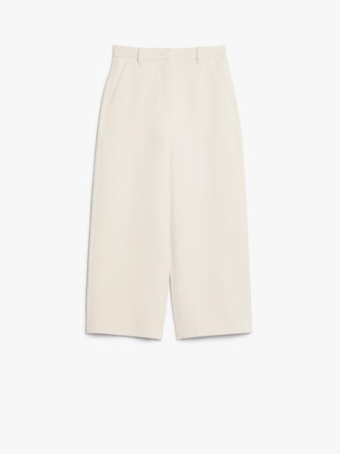 Max Mara CUPOLA Straight-fit scuba jersey trousers