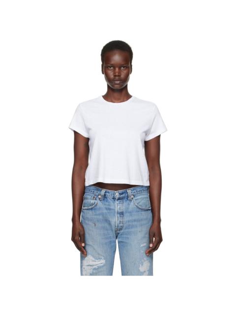 RE/DONE White Hanes Edition 1950s Boxy T-shirt