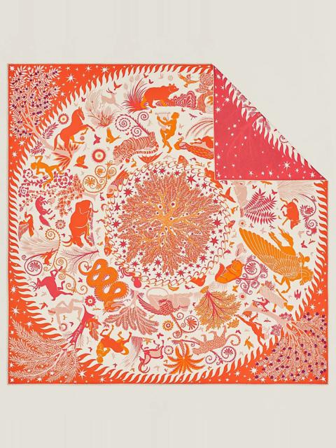 Hermès Sous le Charme d'Orphee double face scarf 90