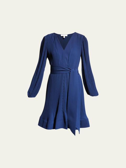MILLY Liv Pleated Dress