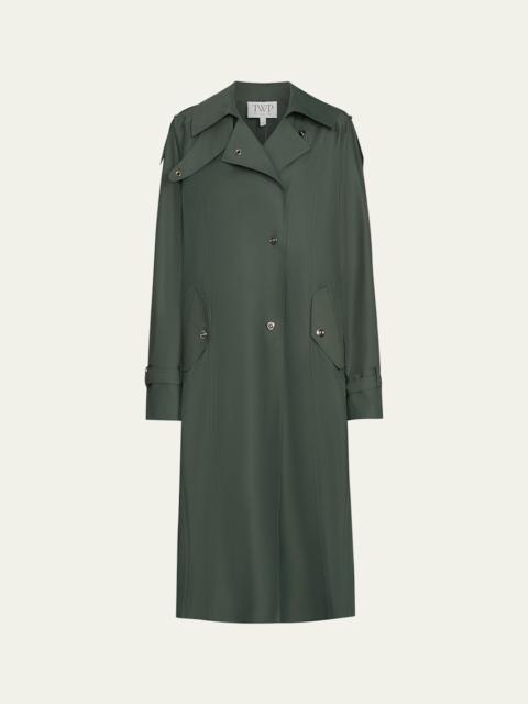 TWP Bogie Long Trench Coat