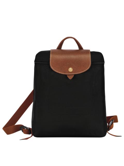 Longchamp Le Pliage Original M Backpack Black - Recycled canvas