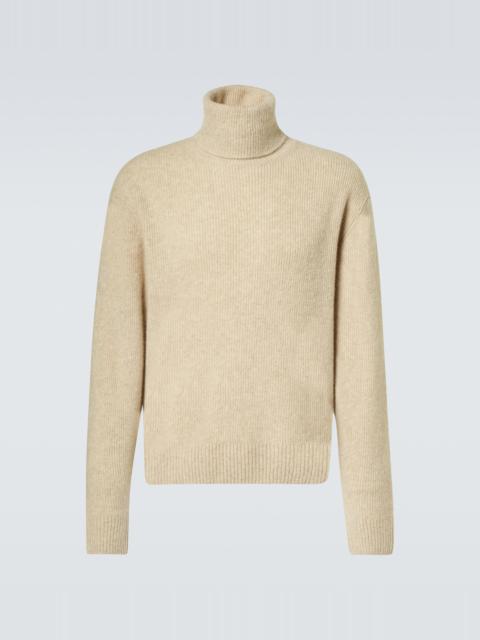 Cashmere and silk sweater