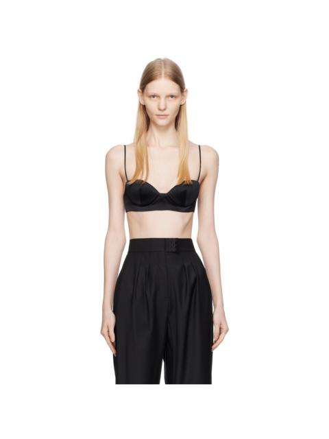 BEVZA Black Seashell Camisole