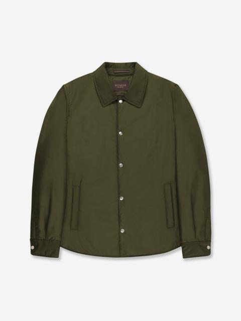 SLOWEAR Teknotela water-repellent padded shirt