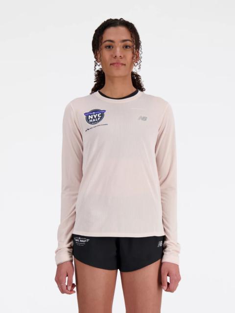 New Balance United Airlines NYC Half Athletics Long Sleeve