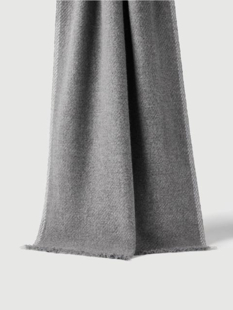 Brunello Cucinelli Cashmere diagonal scarf