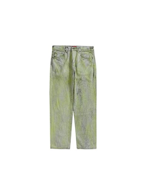 Supreme Supreme Crackle Regular Jean Multicolor