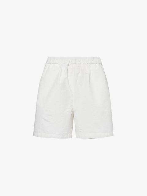 Sunspel Sunspel x Nigel Cabourn ripstop cotton-blend shorts