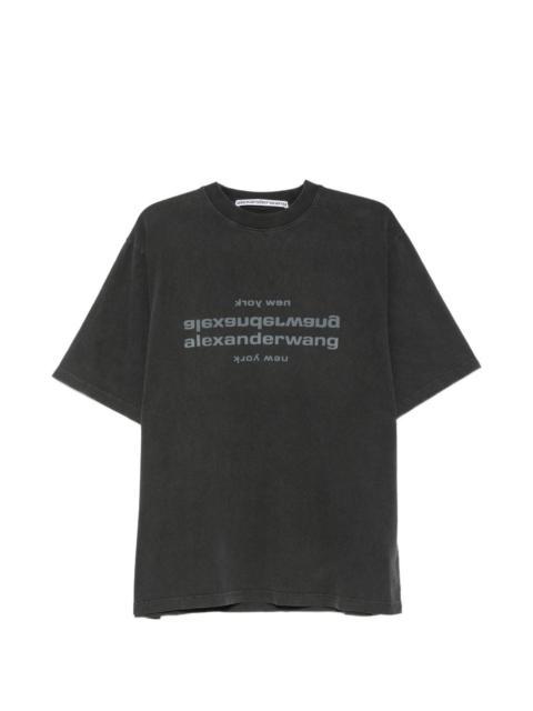 Alexander Wang logo-print cotton T-shirt