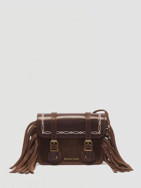 Dr. Martens 7" Desert Rodeo Satchel Leather & Suede Satchel