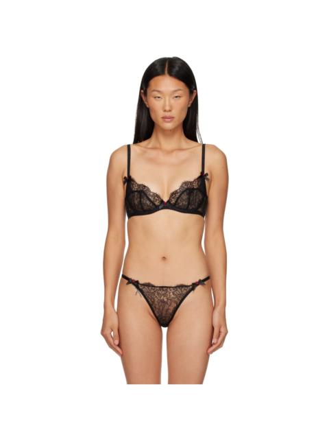 Agent Provocateur Black Lorna Lace Bra
