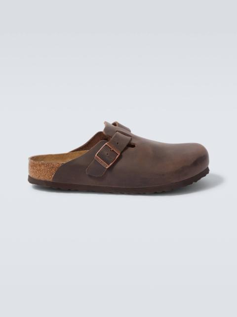 BIRKENSTOCK Boston leather clogs