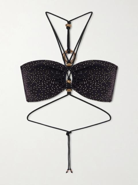 Isabel Marant Analia Polka-dot Bikini Top