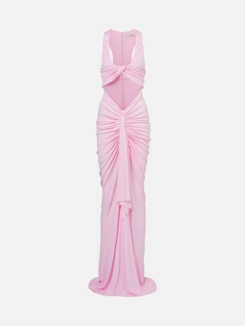 CHRISTOPHER ESBER Vivenda draped jersey maxi dress