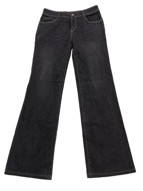 Other Designers Designer - Christian Aujard Minimalist Flare Jeans
