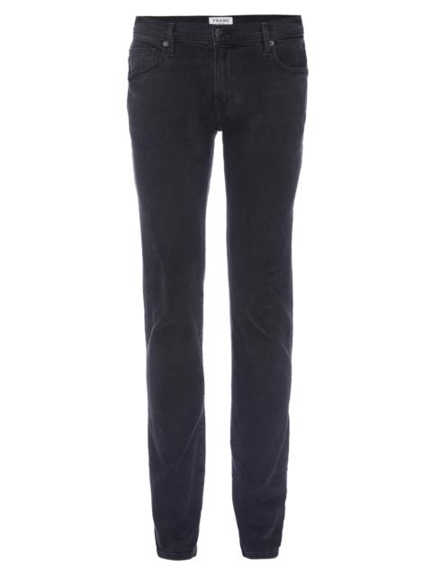 FRAME L'Homme Cotton-Blend Slim-Fit Jeans - Fade To Grey