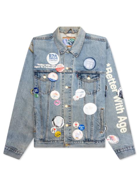 *Better With Age CAMPAIGN DENIM JACKET - INDIGO