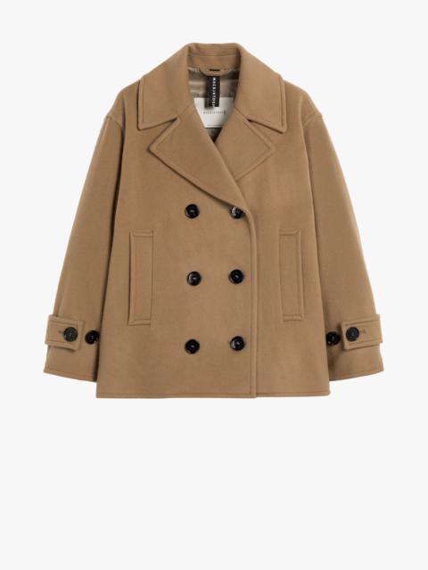 Mackintosh FIONA BEIGE WOOL & CASHMERE PEA COAT