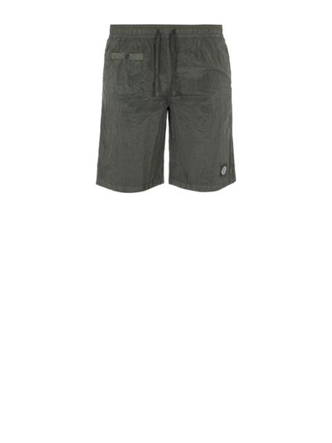 Stone Island B0443 NYLON METAL IN ECONYL® REGENERATED NYLON MUSK GREEN
