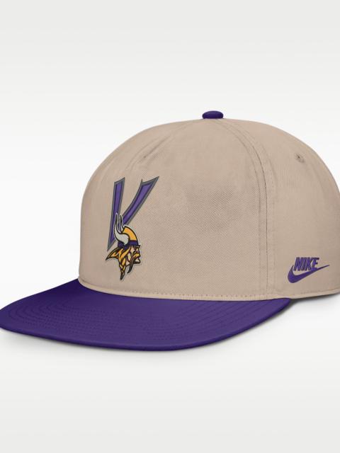 Nike Minnesota Vikings Rewind Pro Men's Nike NFL Adjustable Hat