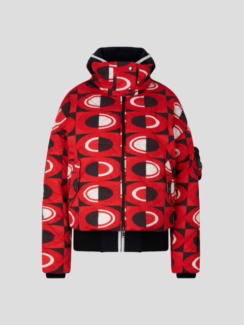 BOGNER Elani Down ski jacket in Red/Black