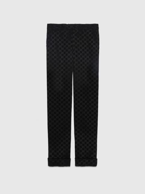 GUCCI Light GG canvas pant