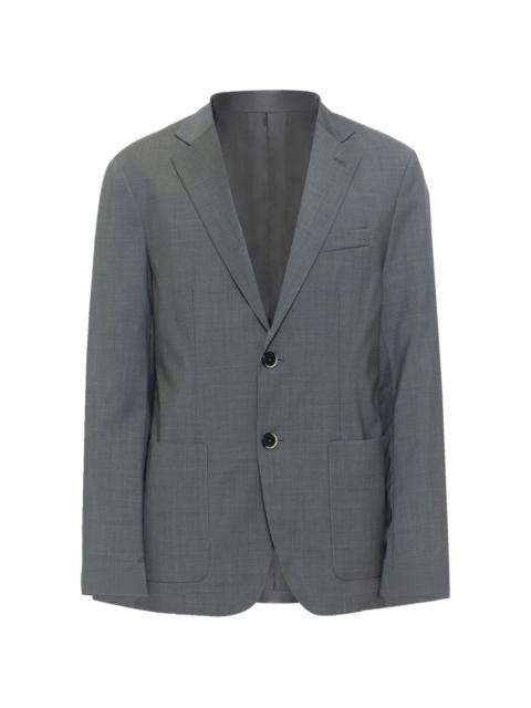 BARENA button front-pocket blazer