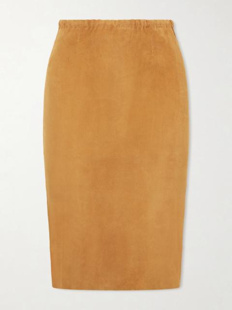 STOULS Gilda Suede Skirt