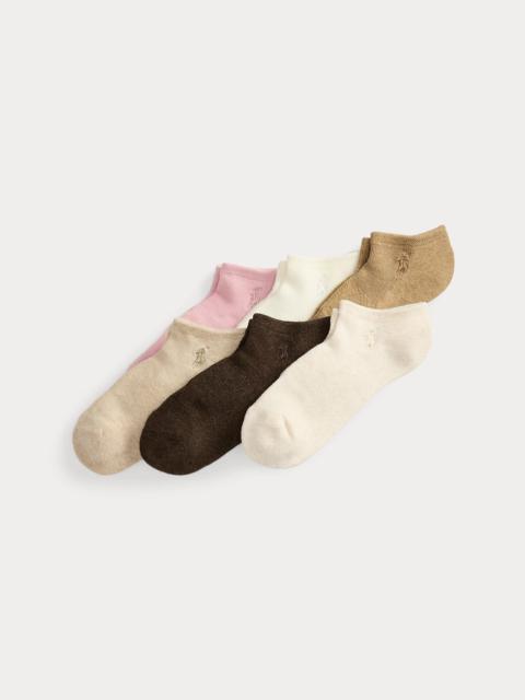 Polo Ralph Lauren Pony Quarter Sock 6-Pack