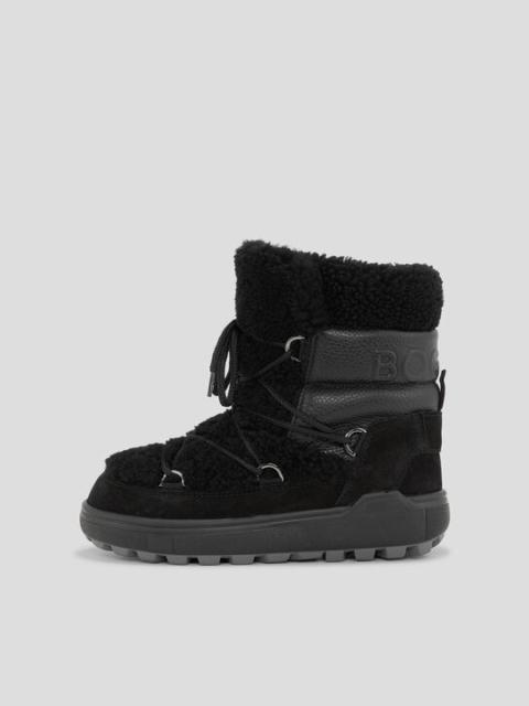 BOGNER Alta Badia 2 B shearling and suede snow boots