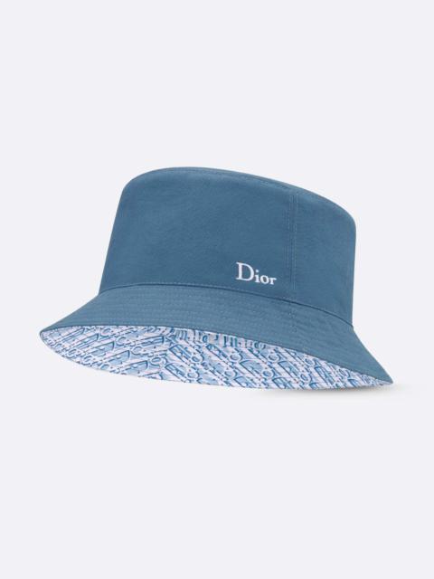 Dior Reversible Dior Oblique Bucket Hat