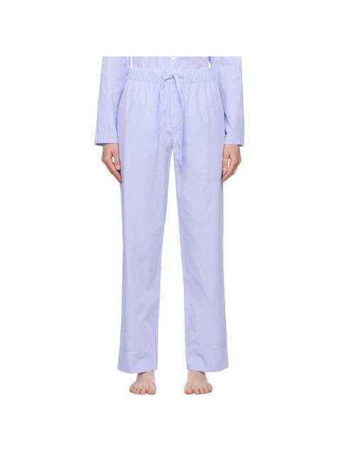 TEKLA Blue Drawstring Pyjama Pants