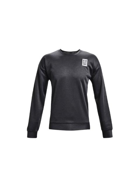 Under Armour Men's Under Armour Recover Round Neck Training Loose Sports Gray 1361757-001