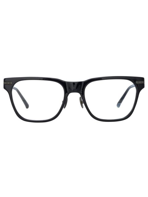 COVE OPTICAL D-FRAME IN BLACK AND MATT NICKEL (ASIAN FIT)