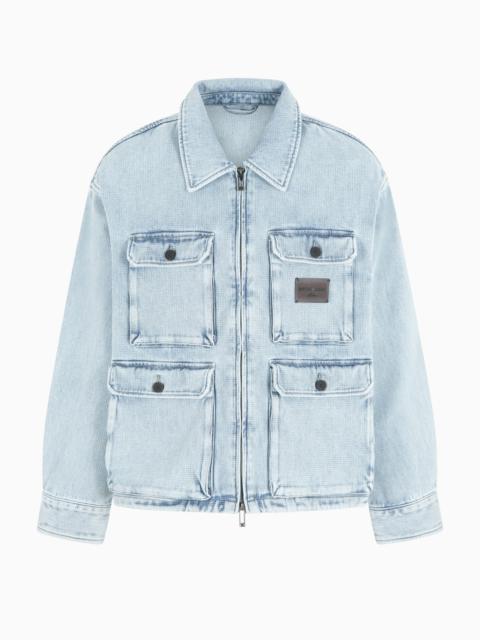 EMPORIO ARMANI DENIM JACKETS