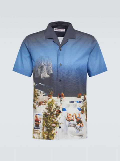 ORLEBAR BROWN Hibbert printed cotton bowling shirt
