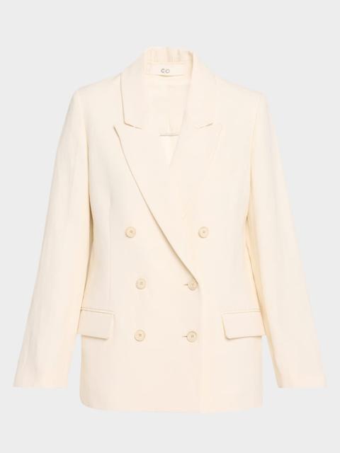 CO Double-Breasted Tuxedo Jacket