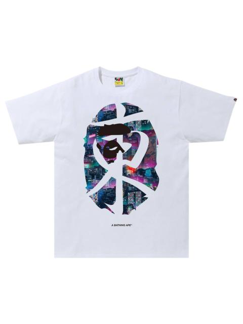 BAPE Neon Tokyo Tee 'White'