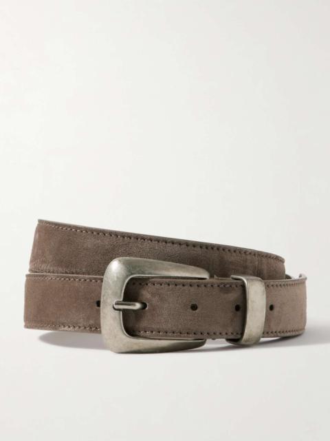 KHAITE Benny suede belt