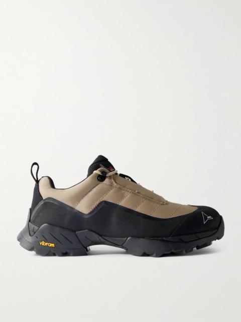 ROA Katharina Rubber and Leather-Trimmed CORDURA® Hiking Sneakers Brown