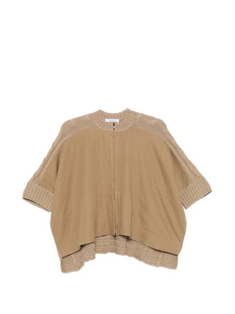 Max Mara Miresia knitted zip cardigan